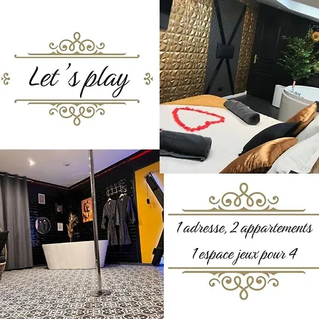 Let's Play - Jeux A 4 - 1 Adresse - 1 Piece De Jeux - 2 Apartment Aubie-et-Espessas